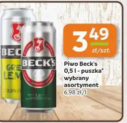 Gama Piwo Beck's oferta