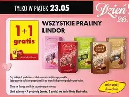 Biedronka Praliny tiramisu Lindt Lindor oferta