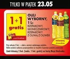 Biedronka Olej rzepakowy z oliwą oliwek Wyborny Delio oferta