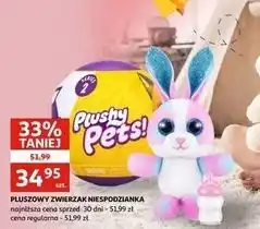 Auchan Maskotka niespodzianka plushy pets! Zuru oferta