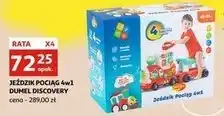 Auchan Jeździk pociąg 4w1 Dumel Discovery oferta