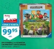 Auchan Gra minecraft - uratuj wioskę Ravensburger oferta