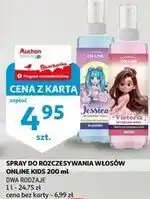 Auchan Spray do rozczesywania włosów jessica On Line oferta