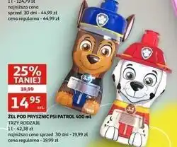 Auchan Żel pod prysznic i do kąpieli psi patrol oferta