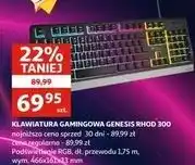 Auchan Klawiatura rhod 300 nkd-1528 Genesis oferta