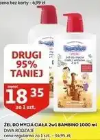 Auchan Żel do mycia ciała i włosów 2w1 bolek lolek surykatki Bambino Dzieciaki oferta