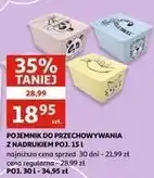 Auchan Pojemnik do przechowywania plastikowy 30 l Branq oferta