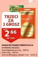 Auchan Maseczka aloesowa intensywne nawilżenie Perfecta Express Mask oferta