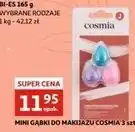 Auchan Mini gąbki do makijażu Cosmia oferta
