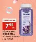 Auchan Sól do kąpieli lawenda On Line oferta