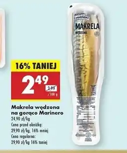 Biedronka Makrela wędzona Marinero oferta