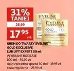 Auchan Krem do twarzy noc 70+ Eveline Gold Lift Expert oferta