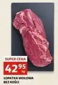 Auchan Łopatka wołowa bez kości oferta