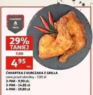 Auchan Ćwiartka z kurczaka grilla Auchan oferta