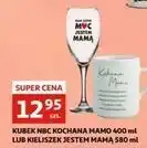 Auchan Kieliszek jestem mamą 580 ml oferta