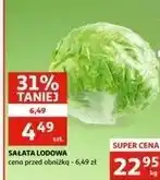 Auchan Sałata lodowa oferta