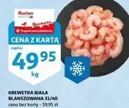 Auchan Krewetka biała 31/40 oferta