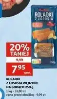 Auchan Roladki z łososia Auchan Różnorodne (Logo Czerwone) oferta