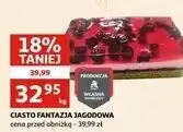 Auchan Ciasto fantazja z jagodami oferta