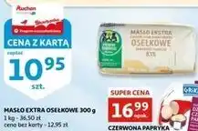 Auchan Masło osełkowe extra Auchan Pewni Dobrego oferta