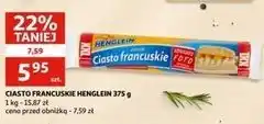 Auchan Ciasto francuskie xxl Henglein oferta