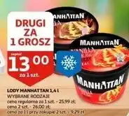 Auchan Lody chocolate & vanilla Manhattan (Nestle) oferta