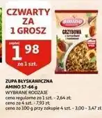 Auchan Zupa grzybowa z borowikami i maślakami Amino oferta