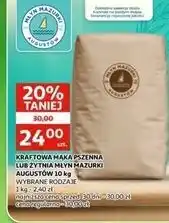 Auchan Mąka żytnia Młyn Mazurki Augustów oferta
