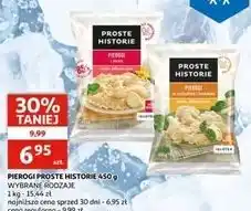 Auchan Pierogi ze szpinakiem i brokułami Iglotex Proste Historie oferta