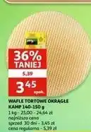 Auchan Wafle tortowe Kamp oferta