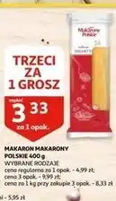 Auchan Makaron spaghetti Makarony Polskie oferta