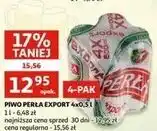 Auchan Piwo Perła Export oferta