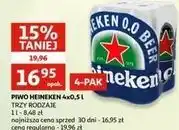 Auchan Piwo Heineken 0.0% oferta