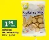 Auchan Krakersy solone mix Podniesiony Kciuk oferta