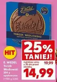 Kaufland Torcik waflowy E. Wedel Wedlowski oferta