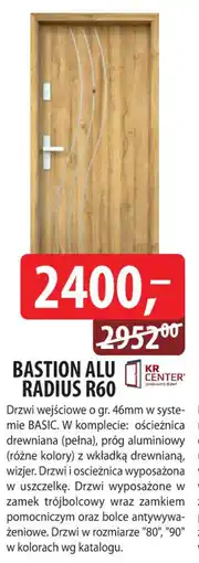 DDD Drzwi Bastion Alu Radius R60 oferta