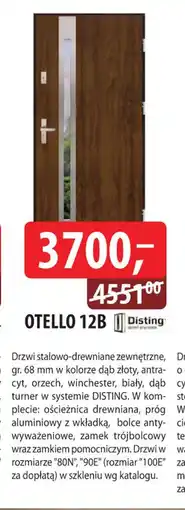 DDD Drzwi Otello 12B oferta