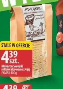 Delisso Delikatesy Makaron Swojski nitki walcowane z 4 jaj Ekmak oferta