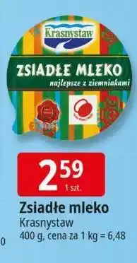 E.Leclerc Mleko Zsiadłe mleko Krasnystaw 400g oferta