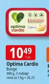 E.Leclerc Margaryna Optima Cardio Bunge 400g oferta