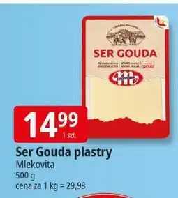 E.Leclerc Ser Gouda plastry Mlekovita 500g oferta