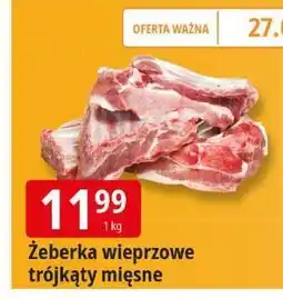 E.Leclerc Żeberka wieprzowe trójkąty mięsne Leclerc oferta