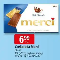 E.Leclerc Czekolada Merci Storck 100g oferta