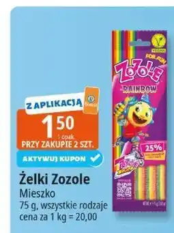 E.Leclerc Żelki Zozole Mieszko 75g oferta