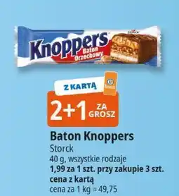 E.Leclerc Baton Knoppers Storck 40g oferta