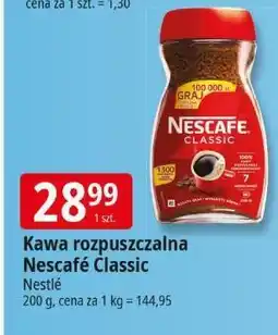 E.Leclerc Kawa rozpuszczalna Nescafé Classic 200g Nestlé oferta