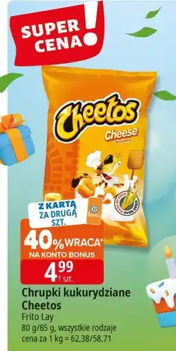 E.Leclerc Chrupki kukurydziane Cheetos Frito Lay 80g oferta
