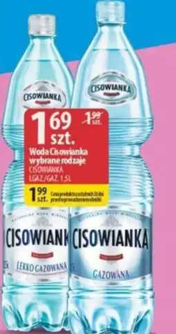 Delisso Delikatesy Woda Cisowianka oferta