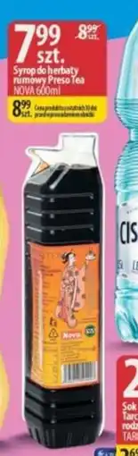 Delisso Delikatesy Syrop do herbaty rumowy Preso Tea NOVA oferta