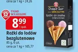 E.Leclerc Rożki do lodów bezglutenowe Leclerc oferta